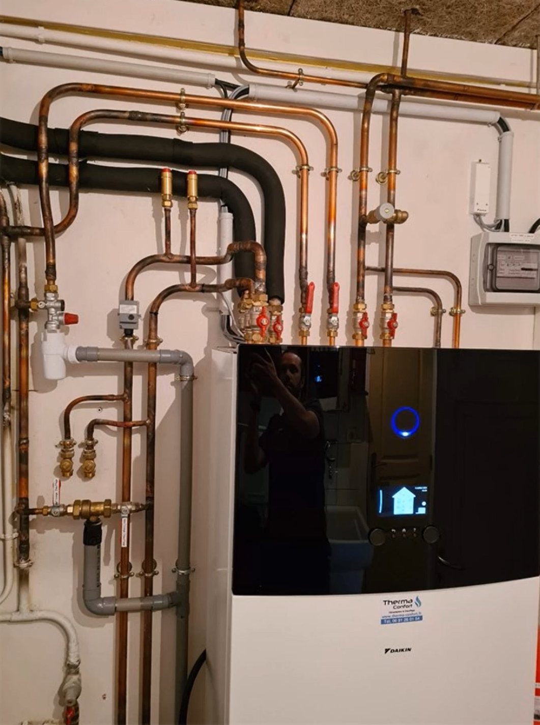 Installation PAC Daikin — Servissac
