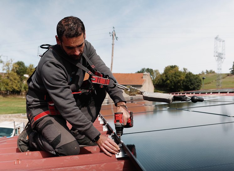 Technicien en installation photovoltaïque